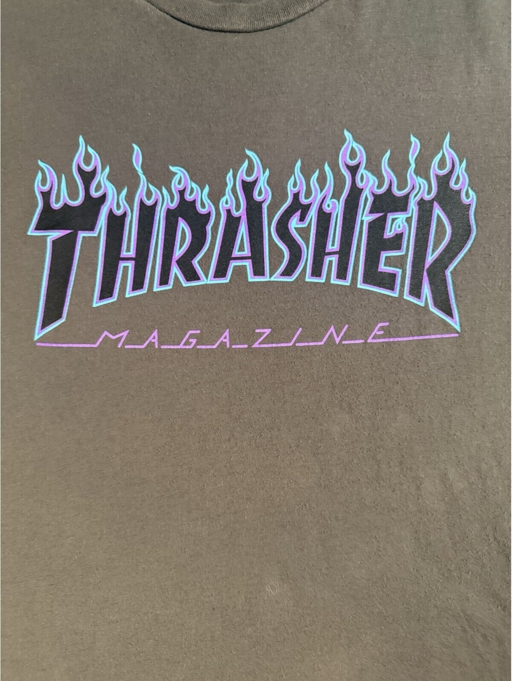 Thrasher Skateboard Magazine Men's T-Shirt Short Sleeve Medium